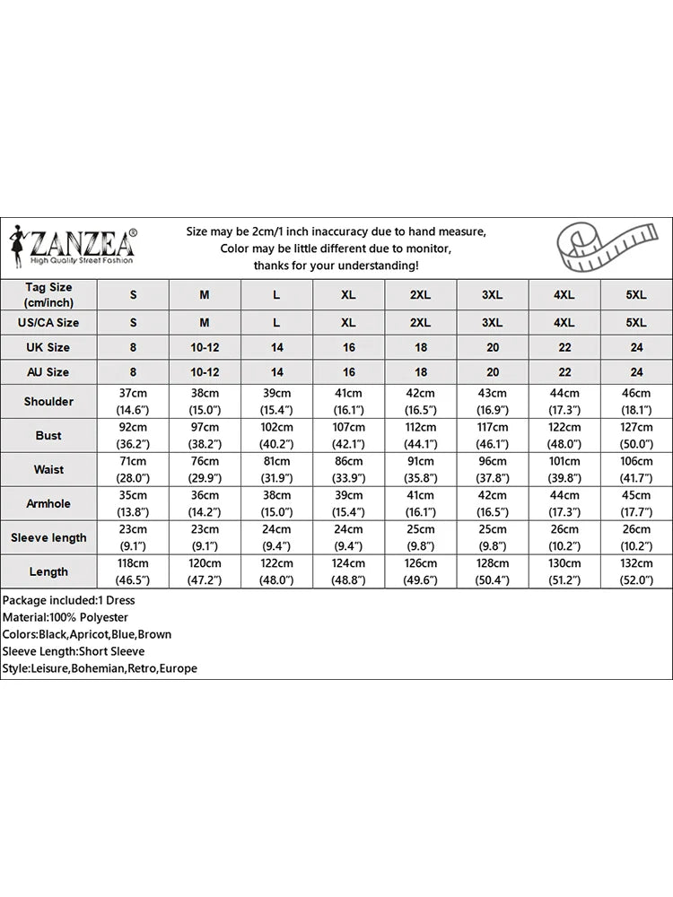 ZANZEA Elegant Office Work Dresses 2025 Women Summer Dress Square Neck Party Sundress Fashion Short Sleeve Pleated Vestidos Robe