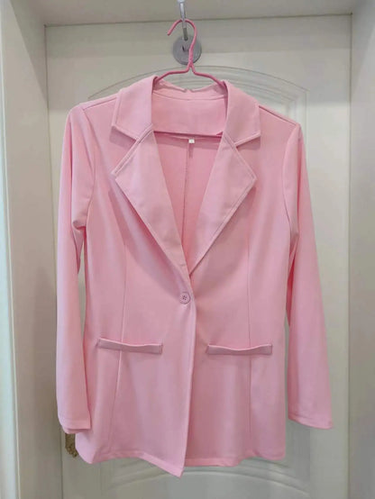 2025 Spring Summer Women's Two Piece Casual Sets Elegant Blazer Suit and Floral Print Shorts Ladies Matching Set Blazer Shorts