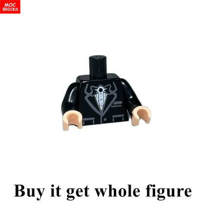 MOC Bricks Figure bracelet diamon bride groom Marriage Marry wedding Chain Building Blocks Assembled Kids Friends Toys Gift