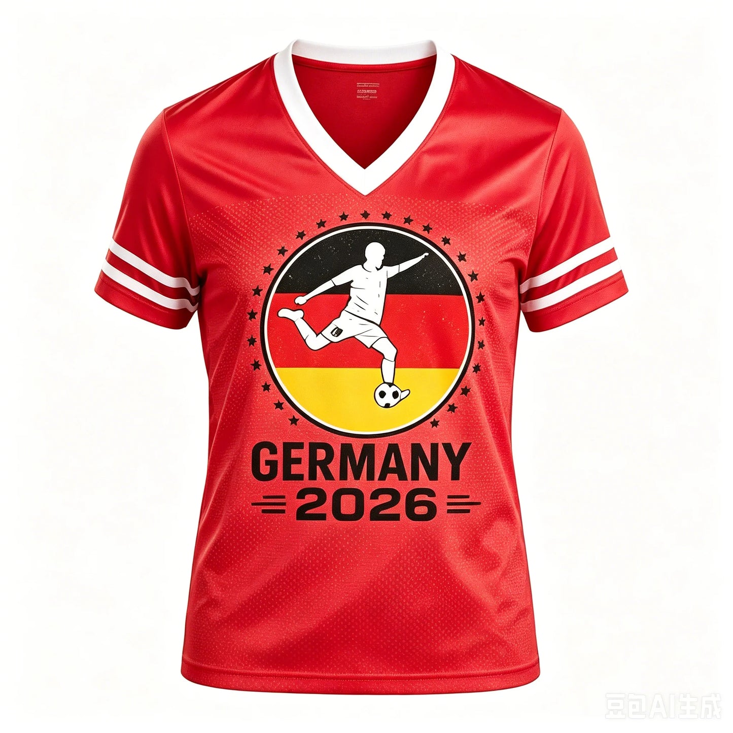 2026 Germany Soccer Jersey Unisex Breathable Quick-Dry Football Shirt World Cup Fans Casual Sports T-shirt