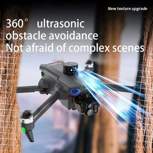 8K FPV Drone Camera 3-Axis Gimbal GPS Obstacle Avoidance 4K Professional Aerial Photography RC Quadcopter Remote Control Toys