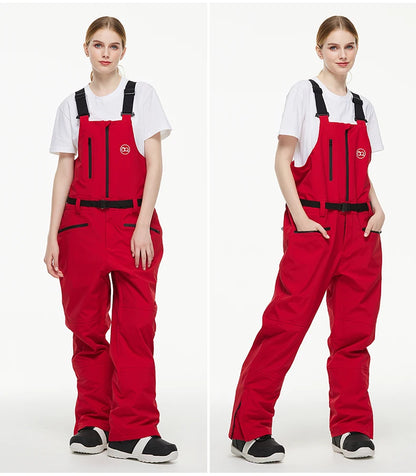 Men's and Women's Ski Pants, Bibbed Snowboard Pants, Bibs Snow Pants, Ski Suit Bibs, Snowboard Bib Trousers, 2025 New