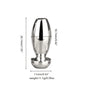 Spindle Smooth Stainless Steel Penis Penis Plug Dilator Cum Thru Cather Urethral Plug Dilator Sounds Cathe Hollow Tube