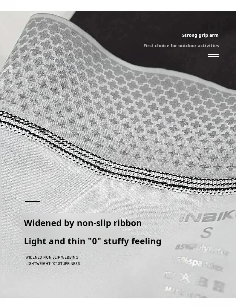 Inbike Arm Sleeve Sunscreen Breathability Sports Protection High Elasticity Bicycle Sleeves Cycling Sleeves Man Uv Protection