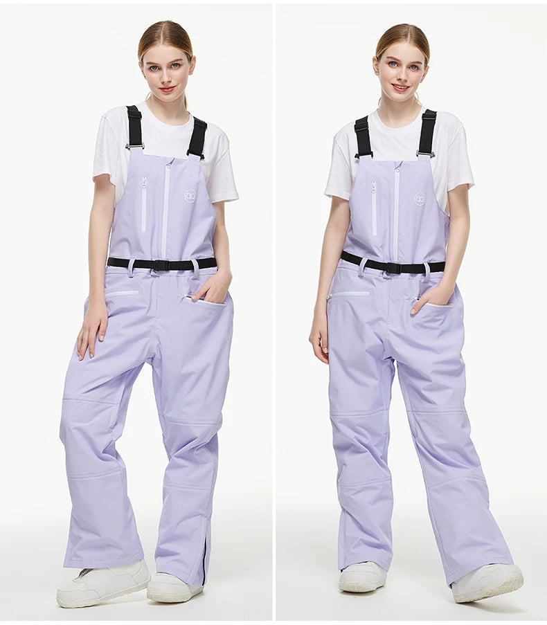 Men's and Women's Ski Pants, Bibbed Snowboard Pants, Bibs Snow Pants, Ski Suit Bibs, Snowboard Bib Trousers, 2025 New