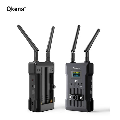 200m 4K Wireless HDMI Extender Dual Display Video Transmitter and Receiver Support Battery Switcher DSLR Camera Laptop PC To TV