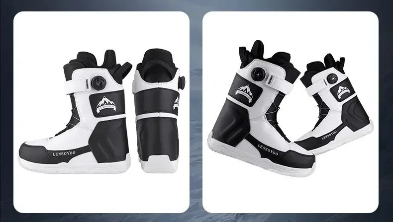 Winter New 2025 Ski Shoes Women Outdoor Sports Snowboarding Boots Men Warm Breathable Waterproof Cold Resistant Snow Shoes