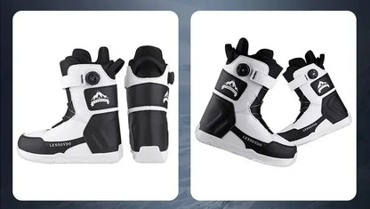 Winter New 2025 Ski Shoes Women Outdoor Sports Snowboarding Boots Men Warm Breathable Waterproof Cold Resistant Snow Shoes