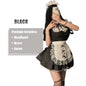 Anime Cosplay Costumes Maid Outfit Women Lolita Dress with French Apron Japanese Coffee Girl Sexy Lingerie Set Porno Bar Uniform
