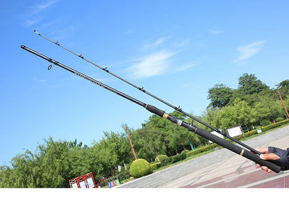 ZZ306 2.4m 2.7m XXXH Safe Load 9000g Snakehead Tip Dia 5mm Fishing Rod Carbonfiber