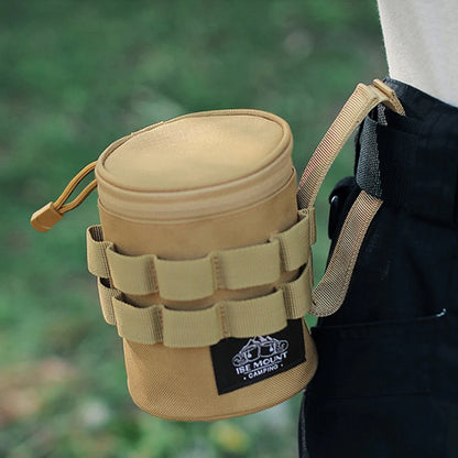 Travel Storage Bag Lightweight Sundries Storage Bag with Hanging Holes Camping Accessory Bag with Handle for Outdoor Travel