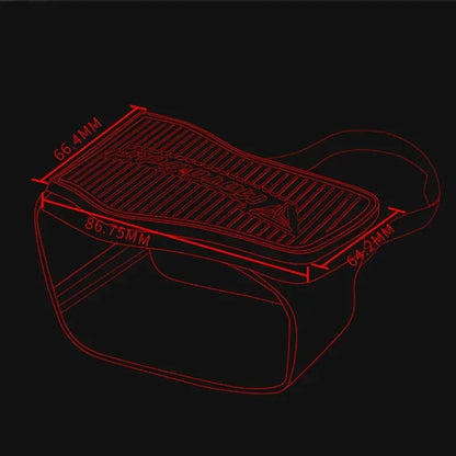MOTOWOLF Motorcycle Shifter Protector Pad - Durable Anti-Slip Boot Cover, Universal Gear Shift Guard with Reinforced Toe Protect