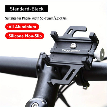 ThinkRider Bicycle Mobile Phone Rack Aluminum Mountain Road Car Navigation Takeout Rider Driving Special Support