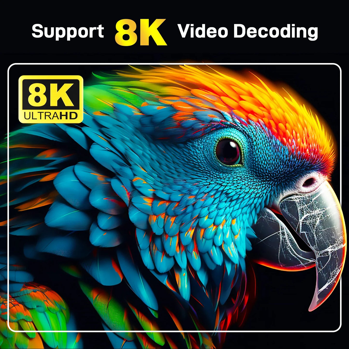 Android 14 TV Box Bluetooth 5.2 ATV 8K 4K Set Top Box 4GB 64GB AV1 S905W2 Quad Core 2.4G&5G Dual WIFI Voice Remote Media PlayerStreaming & Home Media PlayersGoWisse.com