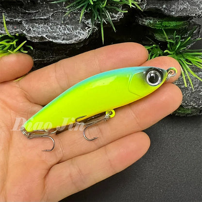 70mm 14g Pencil Fishing Lure Sinking Stickbait 3D Eyes Artificial Bait Long Casting Minnow Wobbler Bass Pike Fishing Tackle
