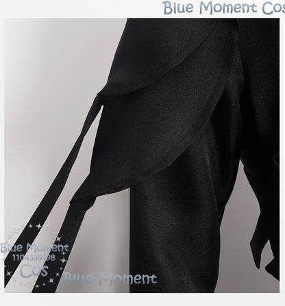 The Ghost Face Game Dead by Daylight Cosplay Disfraz mujer Black Costume Gothic Man Suit Full Set Halloween Carnival Customized