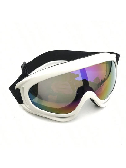 1pc Large Frame Polarized Ski Goggles For Men And Women, Windproof Snowproof UV Protection Anti-Fog Snowboard Goggles For Outdoo