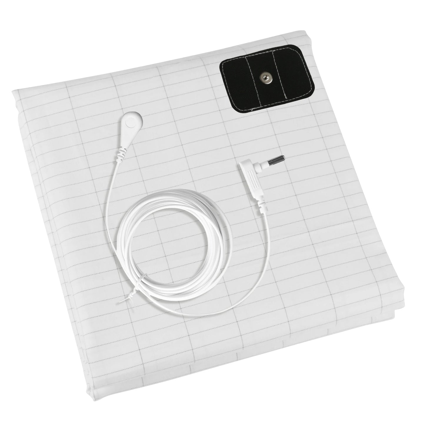 Grounding Bed Sheet with Organic Cotton Natural Wellness Healthy Earth Energy Mat