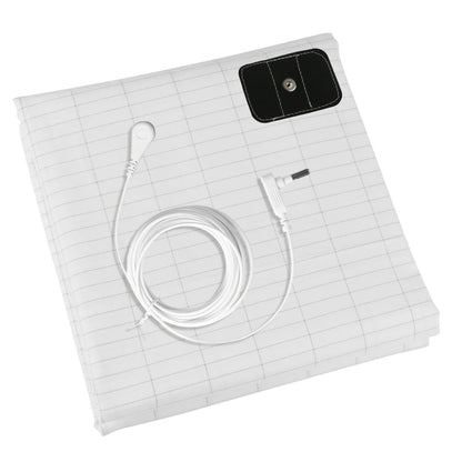 Grounding Bed Sheet with Organic Cotton Natural Wellness Healthy Earth Energy Mat