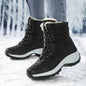 Snow Boots for Women Platform Shoes Boots Plush Keep Warm Women's Thigh High Boots Winter Ankle Boots Comfortable Walking Shoes