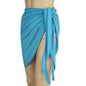 Summer Solid Bikini Cover Ups Shorts Pareo Wraps Sarong Skirt Swimsuit Beachwear Women Beach Skirts Swimwear Half Wrapped Skirt