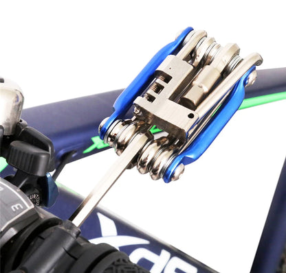 WEST BIKING 11 in 1 Bicycle Repair Tool  Multifunction Bicycle Repair Set  MTB Road Bike Repair Tools Kit  Wrench Screwdriver