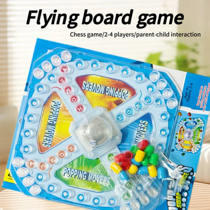 Children's flying chess toys parent-child puzzle board game thinking logic training chess checkers children's toys