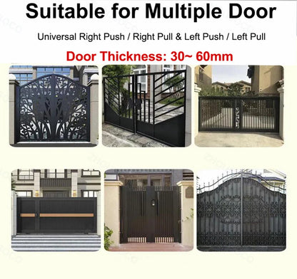 Tuya Wifi Waterproof Outdoor Smart Door Lock TTLock App Fingerprint Lock Card Code Remote Unlock Keyless Digital Electronic Lock
