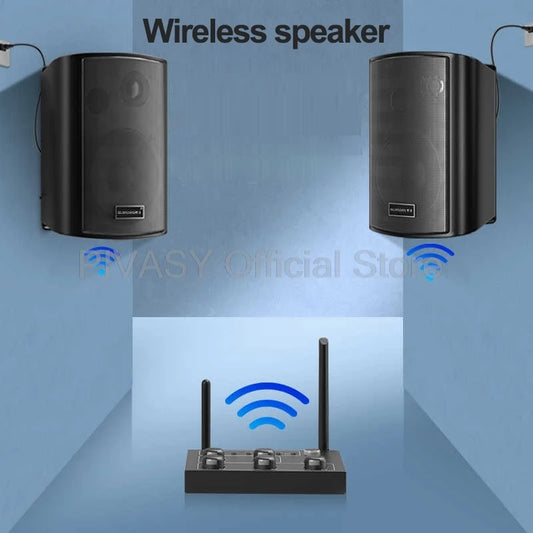 50W 8.5 Inch Bluetooth Speaker Audience High Power Speaker Amplifier Smart Sound Box High Fidelity Home Cinema for TV PC Desktop