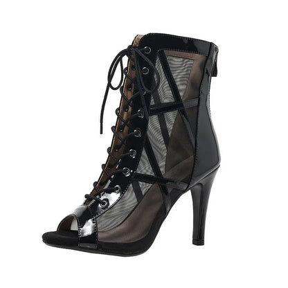 High Heels Women's Sandals New Open Toe Casual Latin Dance Shoes Girls' Ballroom Sandals Large Dance High Heels Women's Shoes 43