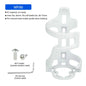 Deemount Bicycle Water Bottle Holder 65mm PC Mold-in Plastic Bottle Cage Carrier Rack Light Weight  Cycling Parts BKG-008