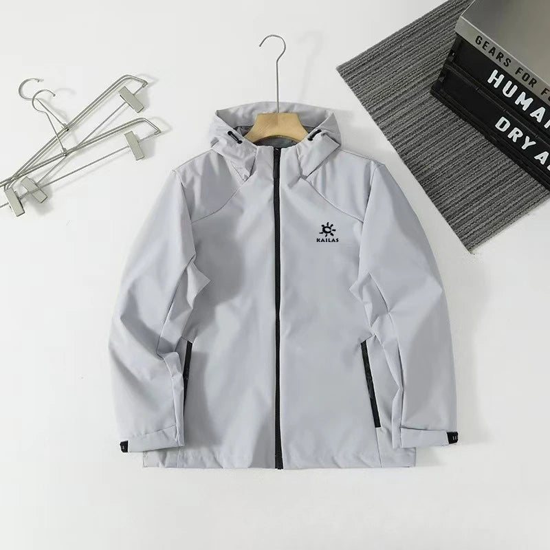 Kailas25 new outdoor function three-proof couple hooded zipper soft shell men's and women's jackets