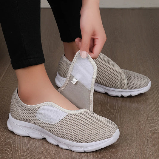 New Casual Orthopedics Wide Feet Swollen Shoes Thumb Eversion Adjusting Soft Comfortable Diabetic Shoe Walking Shoes