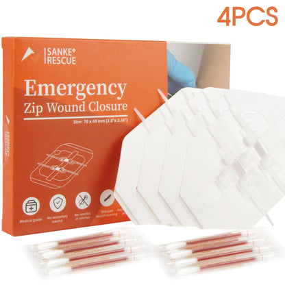 Zipper Band-aid Painless Wound Closure Device Suture-free Wound Dressing Patches Zip Suture Reducer Band Aid