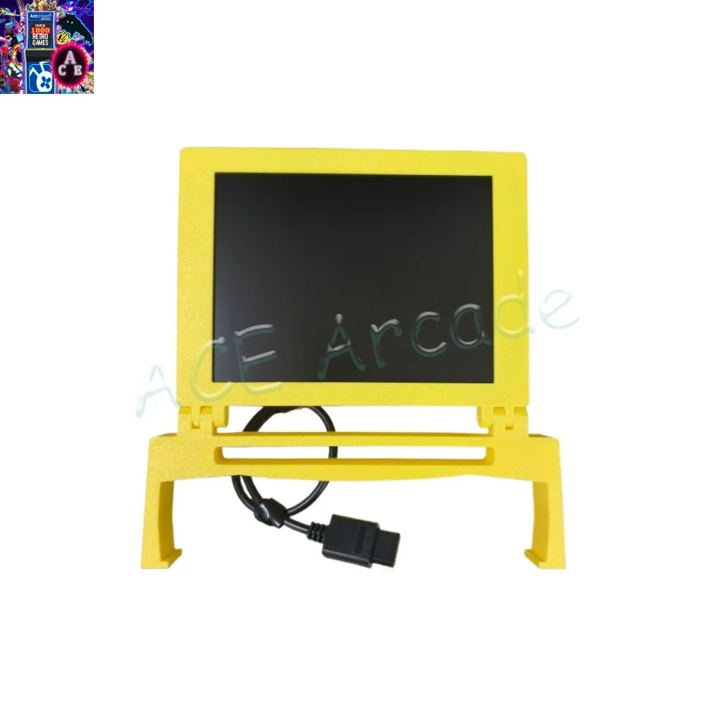 Original Design 64 Bit N64 Host 8-inch 4:3 Mini Portable Screen for Home Retro Arcade Game Console LCD Dedicated Screen