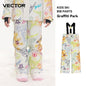 VECTOR Ski Pants Boys Girls Children Outdoor High-quality Windproof, Waterproof and Warm Snow Winter Ski Snowboard Pants Brand