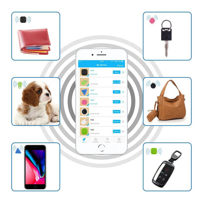 Mini GPS Tracker Anti Loss Finder Wallet Pet Key Tracker Spy Gadget Key Finder Anti Loss Alarm Wireless Location Tracker