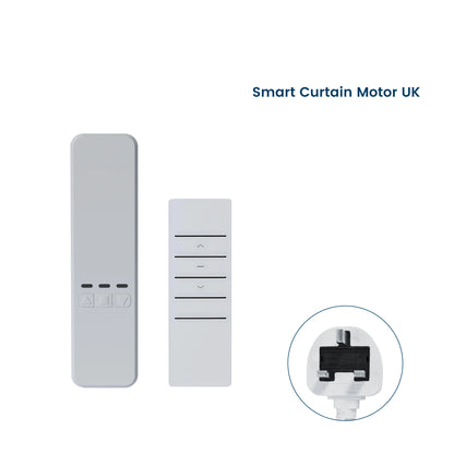 GIRIER Smart Curtain Motor WiFi Motorized Roller Shade Motor for Blinds Works with Alexa Google Home Assistant Supports Tuya APP