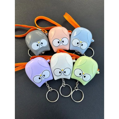 2025 Small and Easy To Carry Anti-attack Self-defence Alarm Rechargeable Battery Loud Key Chain 130db Personal Alarm