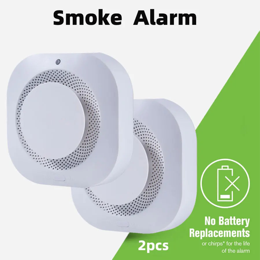 PGST Tuya Smart Wifi Smoke Sensor Smoke Detector Sensor Home Security For Security System Via Smart Life APPSmoke DetectorsGoWisse.com