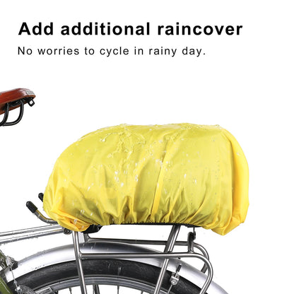 Rhinowalk Bicycle Pannier Bag Multifunctional Bike Rack Bag Trunk Saddle Cycling Large Capacity Travel Bag MTB With Rain Cover