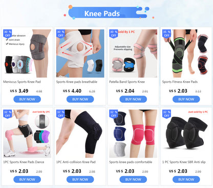 1 PC Sports Knee SBR Anti slip Protection Collision dance skiing motorcycle riding impact turtle shell Sponge Gym Accessories