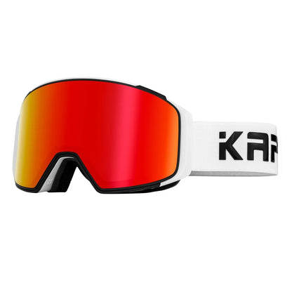 KAPVOE Outdoor Sports Ski Glasses Anti-fog High Definition Magnetic Lens UV400 Protection Ventilation Ski Glasses Man Woman
