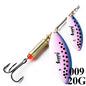 FISH KING Fishing Spinner Blade Metal Lure Double Spinnerbait Hard Artificial Lure Jig Items 115mm 20g