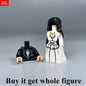 MOC Bricks Figure bracelet diamon bride groom Marriage Marry wedding Chain Building Blocks Assembled Kids Friends Toys Gift