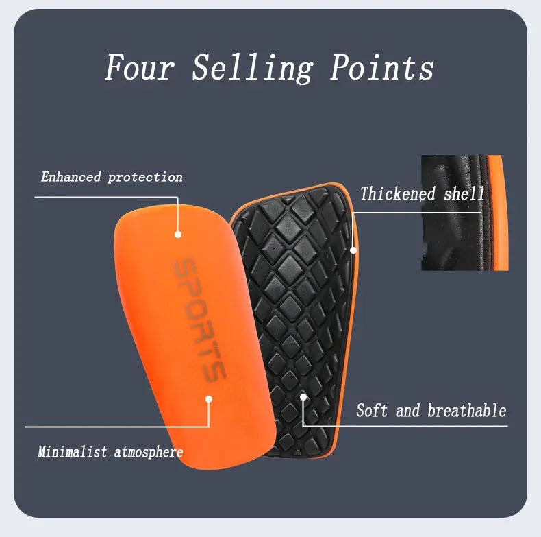 Sports Football Shin Guard Football Foot Guard Full Package Fixed Drop Resistant Elastic Breathable Suitable For Men And Women