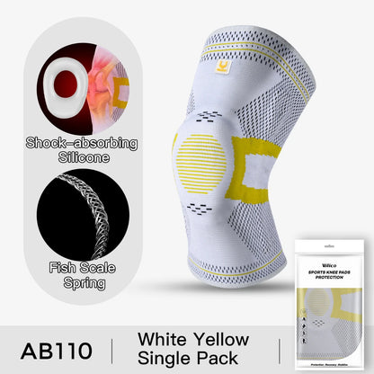1 piece of compression knee pad, suitable for protecting men and women while running, knee support compression sleeve, sports an