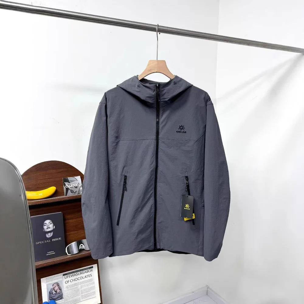 Kailas2025 new Kailujia M8 soft shell, mountaineering outdoor windproof and waterproof hooded, jacket, coat