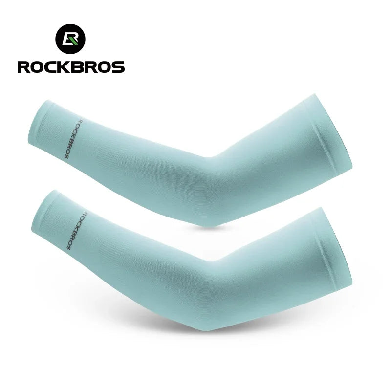 Breathable UV Protection Cycling Arm Sleeves for Outdoor Sports Road Bike Sun Guard Gear Arm Sleeves Sun UV Protection for Men