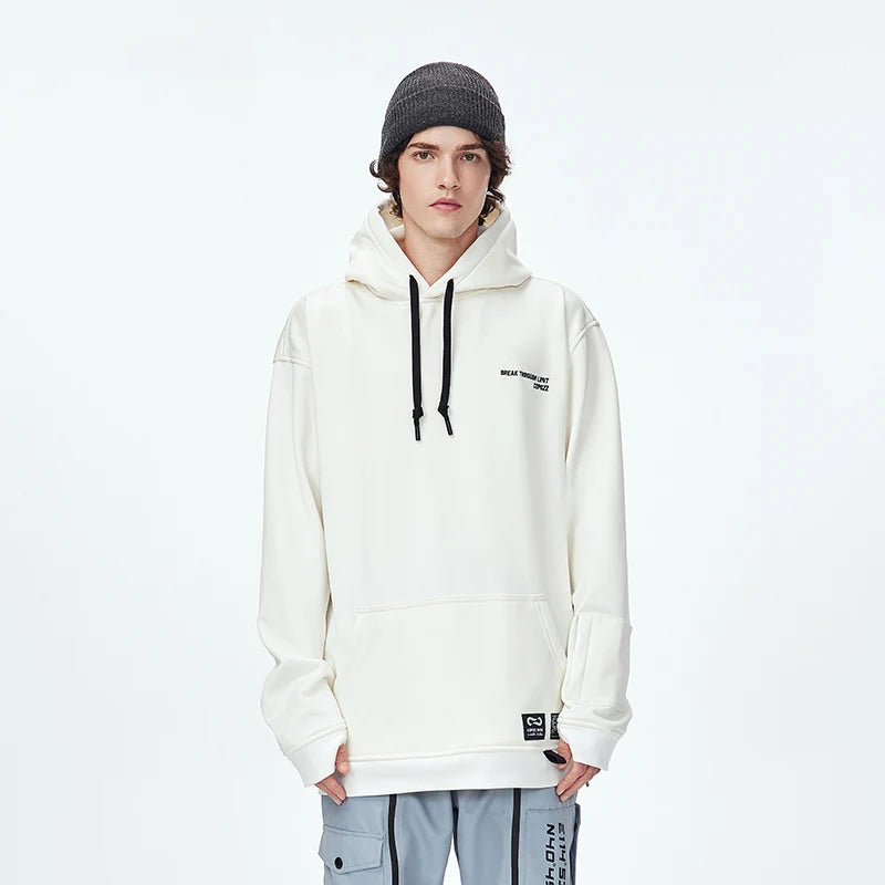 Oversize Ski Hoodie Men Women Warm Windproof Waterproof Snow Hoodie Ski Jacket Skiing Snowboarding Hooded Jackets Ski Equipment